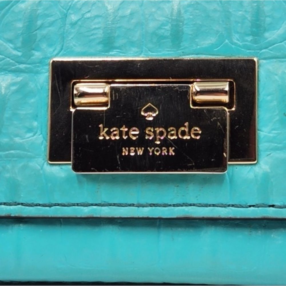 Kate Spade Orchard Valley Fiona Crossbody Bag – Turquoise Blue - Picture 4 of 10